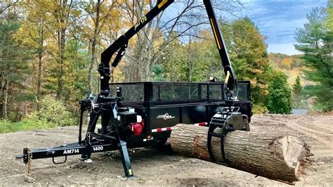 Log Loader Dump Trailer