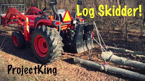 Log Skidder Attachment For Tractor