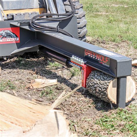 Log Splitter Attachment For Backhoe