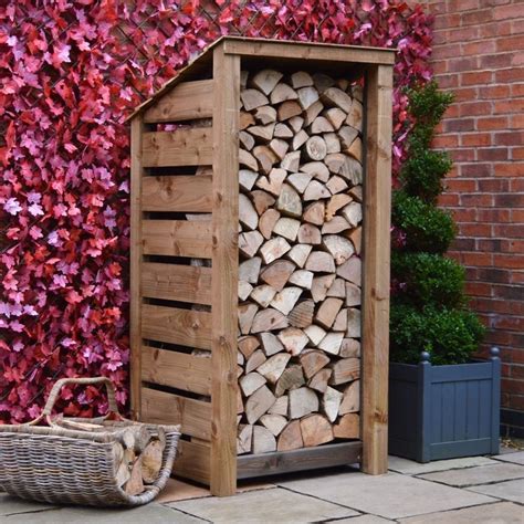 Log Storage Box For Outside