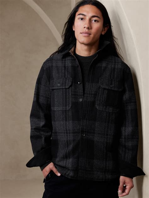 Logan Plaid Shirt Jacket