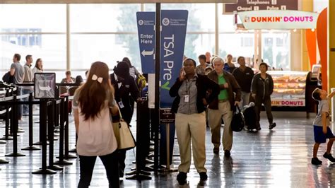 logan security wait times