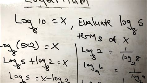 Logarithm Jamb Questions