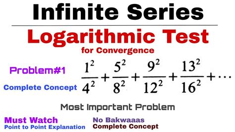 Logarithmic Test For Convergence