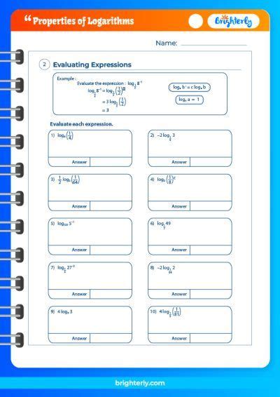 Logarithms Activity