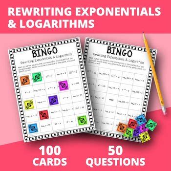 Logarithms Review Game