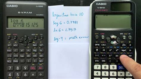 Normalmente Mal humor Gruñón logaritmo calculadora cientifica lago