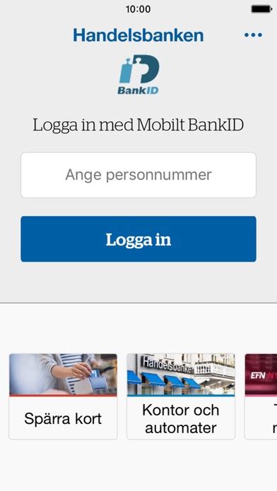 logga in handelsbanken privat