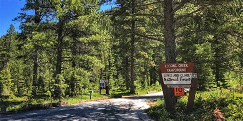 Logging Creek Campground Mt