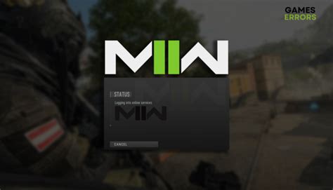Logging Into Online Services Mw2 Ps5