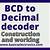 logic diagram of bcd to decimal decoder