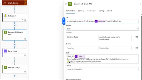 Logic App Connect To Graph Api