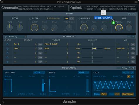 Logic Audio Sampler