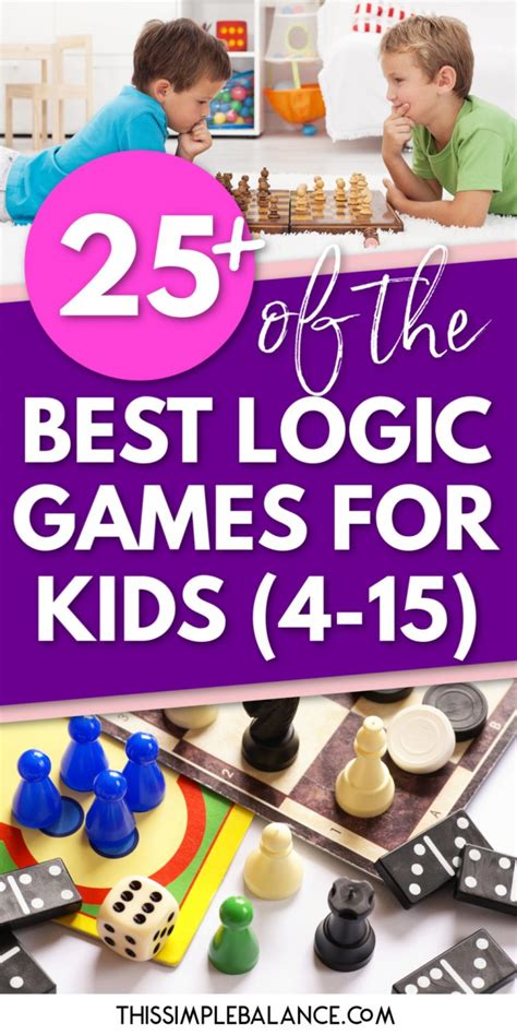 Logic Board Games List