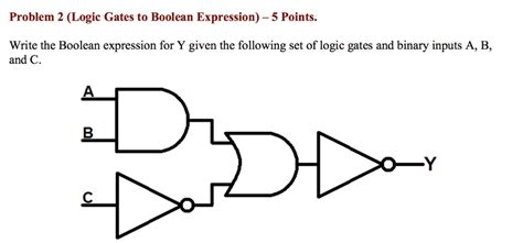 Logic Gate Example Problem