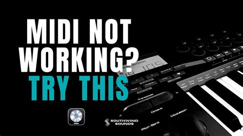 Logic Midi Not Playing Sound