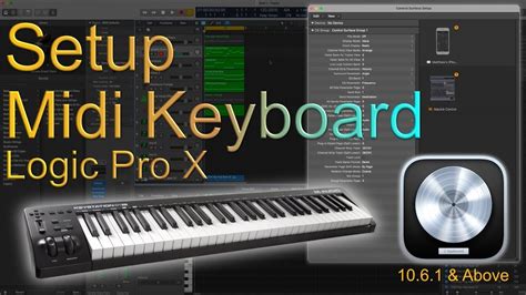 Logic Pro 9 Midi Keyboard Setup