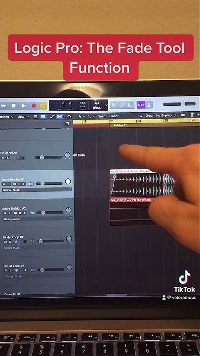 Logic Pro How To Use Fade Tool