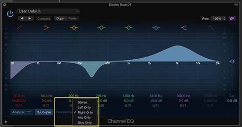 Logic Pro X Eq