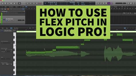 Logic Pro X Flex Pitch