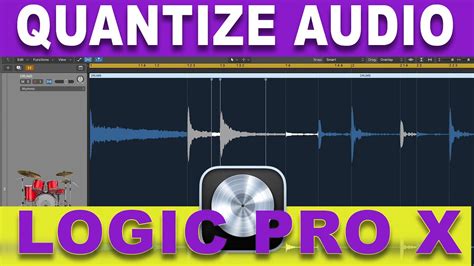 Logic Pro X How To Quantize Audio