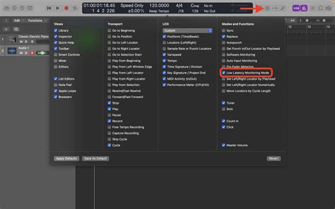 Logic Pro X Low Latency Mode Not Working