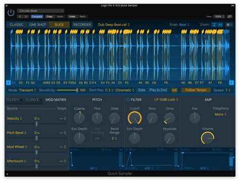 Logic Pro X Quick Sampler