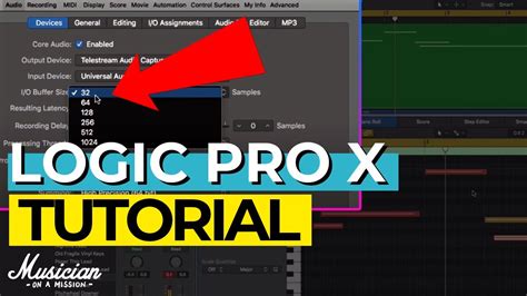 Logic Pro X Tutorial 2022