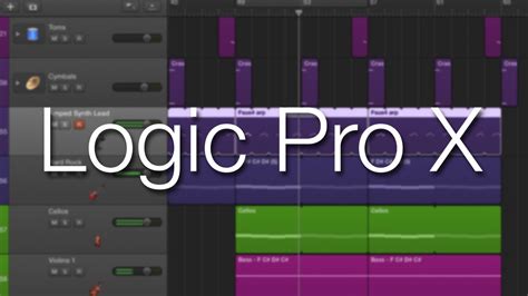 Logic Pro X Youtube Demo