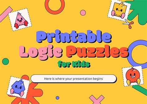 Logic Puzzles Google Slides