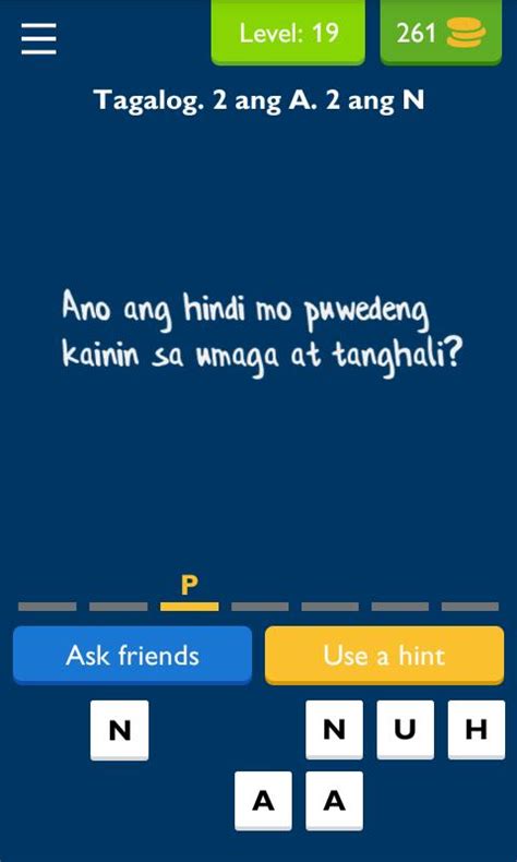 logic questions bisaya with answers tagalog