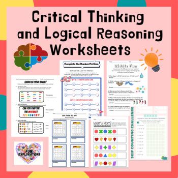 logical reasoning activities for middle school
