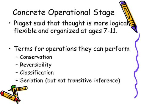 Logical Reasoning In Concrete Operational Stage