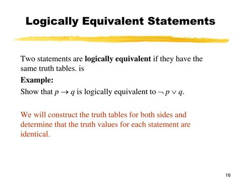 logically equivalent statements