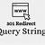 login credentials using url query strings are disabled