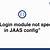 login module control flag not specified in jaas config