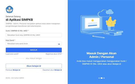 login akun belajar id kepala sekolah