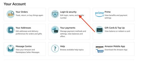login and security amazon