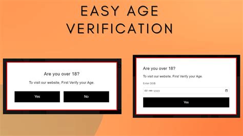 Login error and age gate website troubleshooting