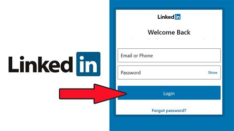 login in to your linkedin accounts