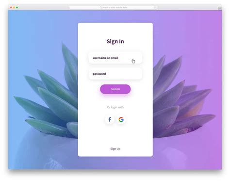 login page examples bootstrap