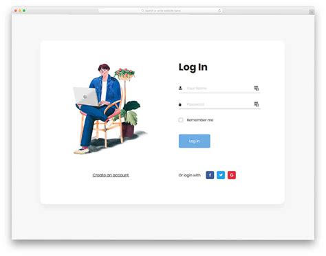 login page template bootstrap 5 codepen