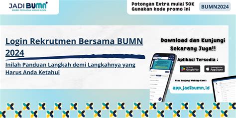 login rekrutmen bumn 2024