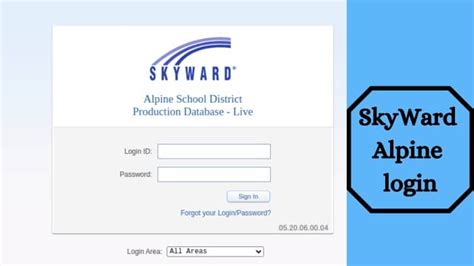 login skyward alpine