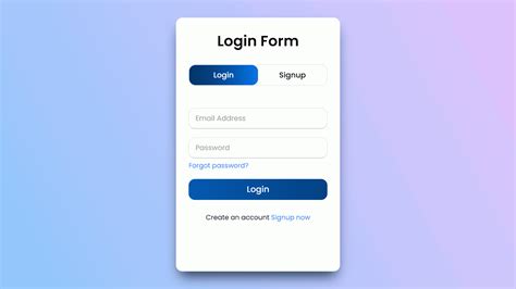 Login Template Js