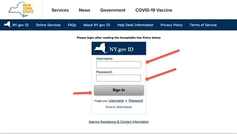 login to ny.gov account