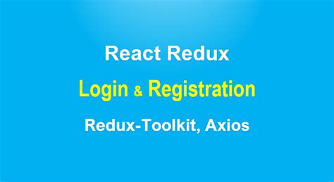 Login With Redux Toolkit