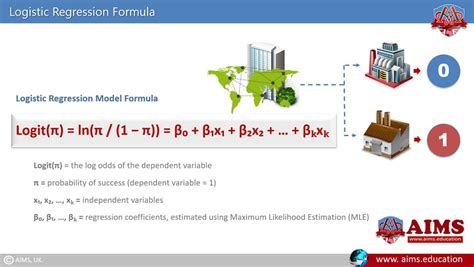 logistic regression analysis formula