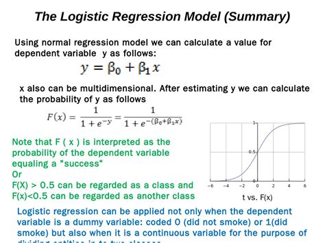 logistic regression model equation example