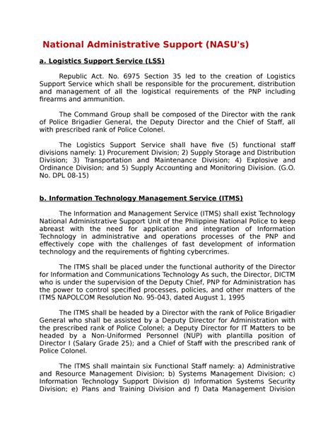 logistics support service lss function